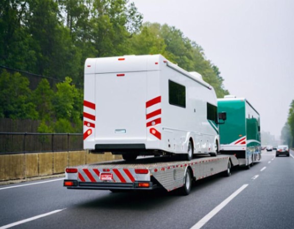 Transporting an RV or Travel Trailer